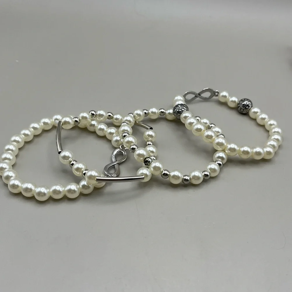 Elegance in Simplicity- Pearl Bracelets